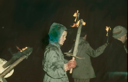 Fotografie, Pratteln, Fasnacht, Fackelzug