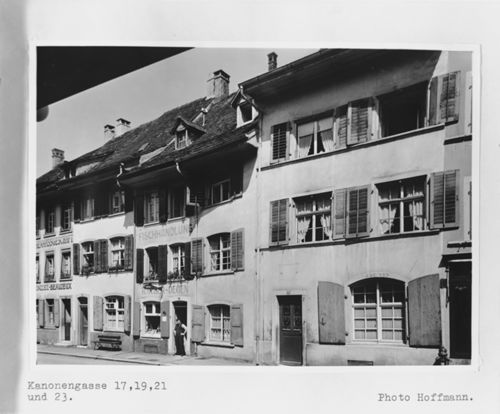 Fotografie, Liestal, Kanonengasse 17, 19, 21, 23