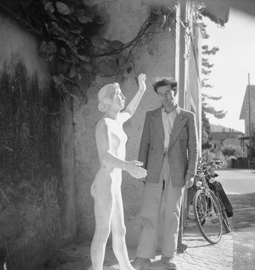 Fotografie, Liestal, Fritz Bürgin an der Arbeit