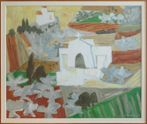 Stalder, Elisabeth - Malerei, Aigina, Landschaft