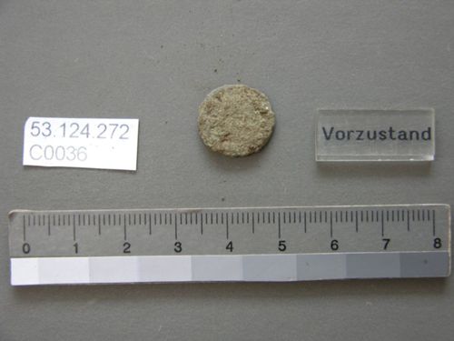 Münze, AE4, Constantius II.
