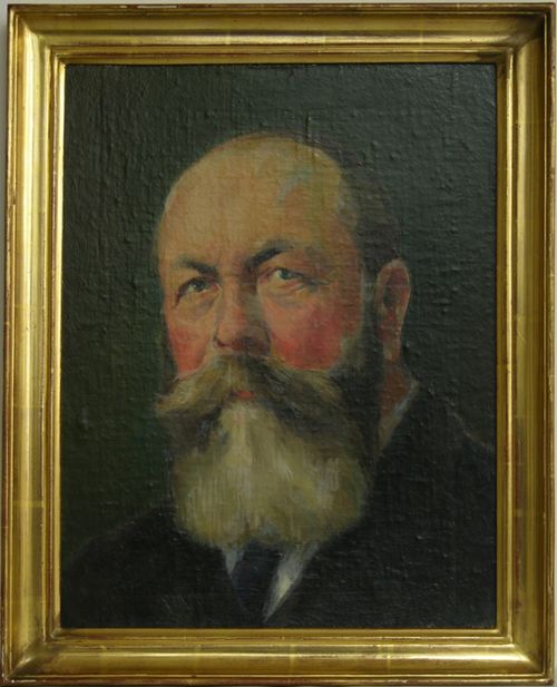 Müller, Emilio - Malerei, Bildnis des Vaters