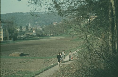 Fotografie, Liestal, Oristal, Blick gegen Liestal