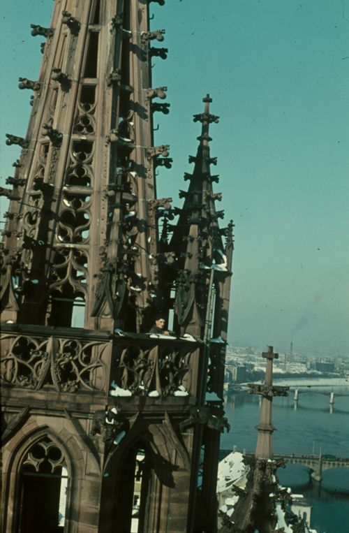 Fotografie, Basel, Münster, St. Georgsturm