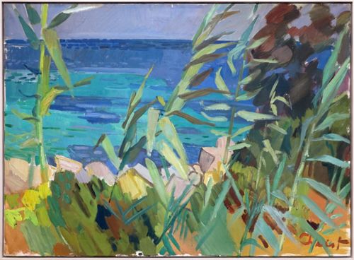 Christ, Martin Alfred - Malerei, Küste auf Mallorca