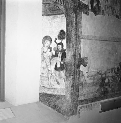 Fotografie, Oltingen, Kirche, Fresken