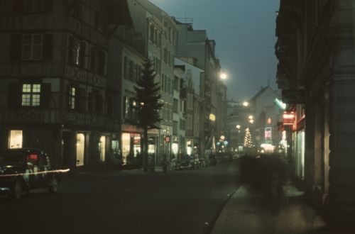 Fotografie, Basel, Steinenvorstadt, Weihnachten