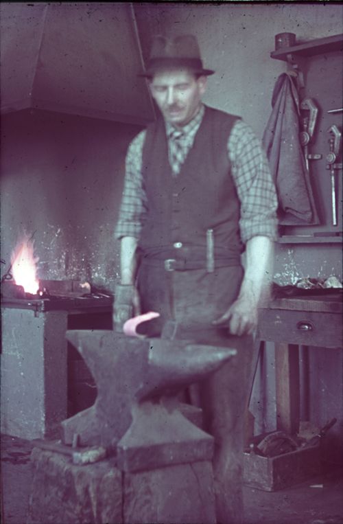 Fotografie, Berufsbild Schmied