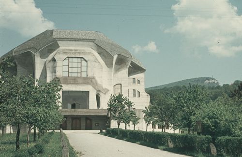 Fotografie, Dornach, Goetheanum von Westen