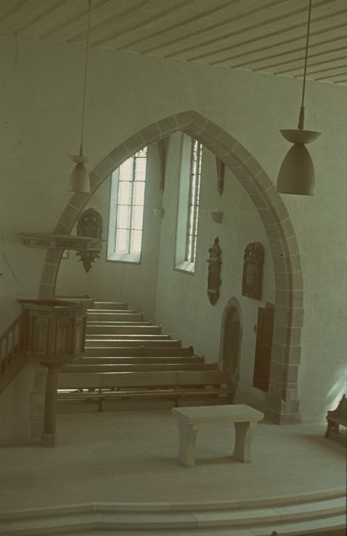Fotografie, Liestal, Stadtkirche, Chor