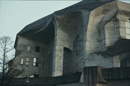 Fotografie, Dornach, Goetheanum, Detail