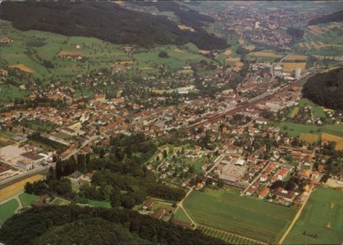 Fotografie, Dorfansicht Sissach