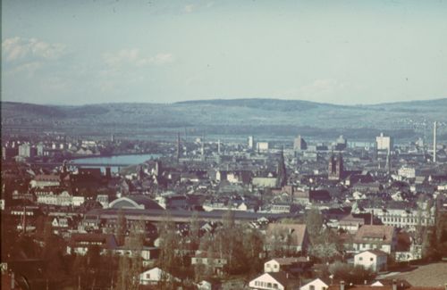 Fotografie, Basel, Wasserturm, Ausblick