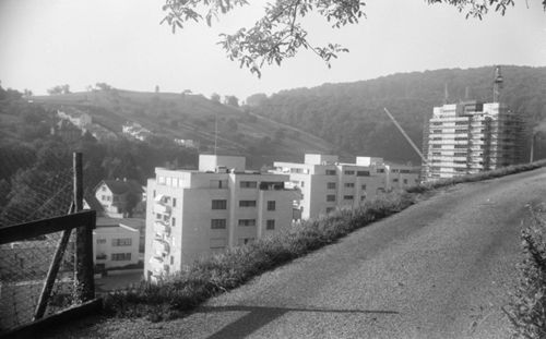 Fotografie, Liestal, Oristal,  Hochhäuser im Bau
