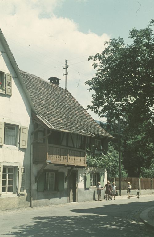 Fotografie, Haus mit Laube