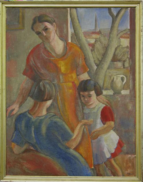 Bolens, Ernest - Malerei, Familienbild