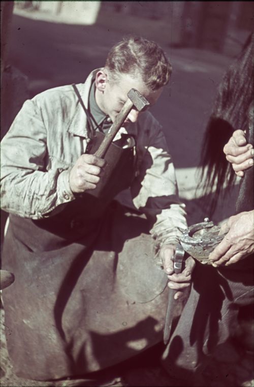 Fotografie, Berufsbild Schmied