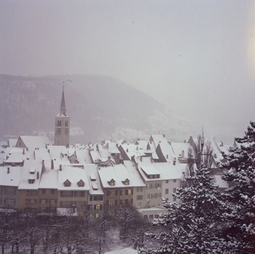 Fotografie, Liestal, Altstadt im Winter