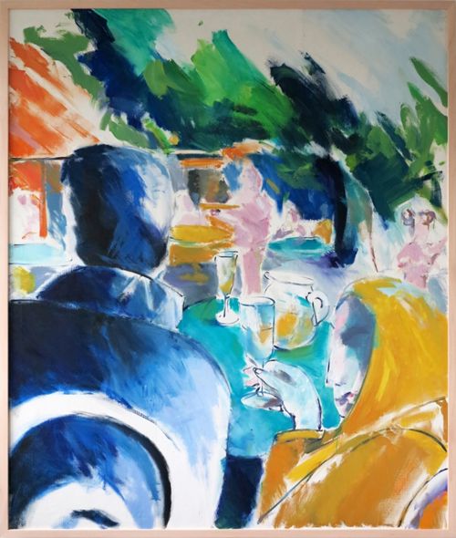 Schmocker, Jan - Malerei, 1/2 Frascati
