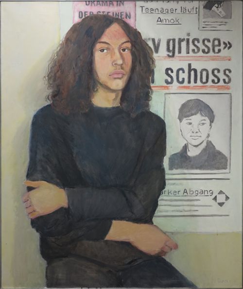 Braun, Martha - Malerei, Der Schüler Lukas