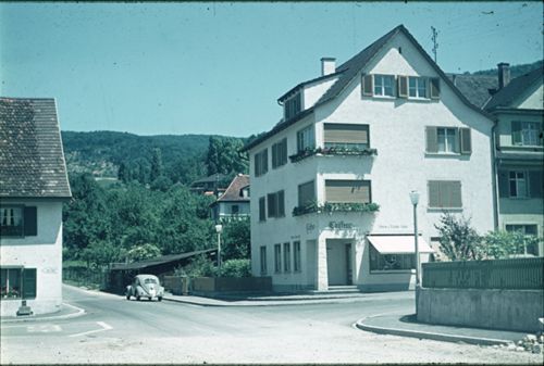 Fotografie, Arlesheim, Kreuzung Hauptstrasse/Eremitagestrasse