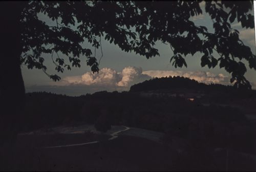 Fotografie, Bei Ormalingen, Abenddämmerung