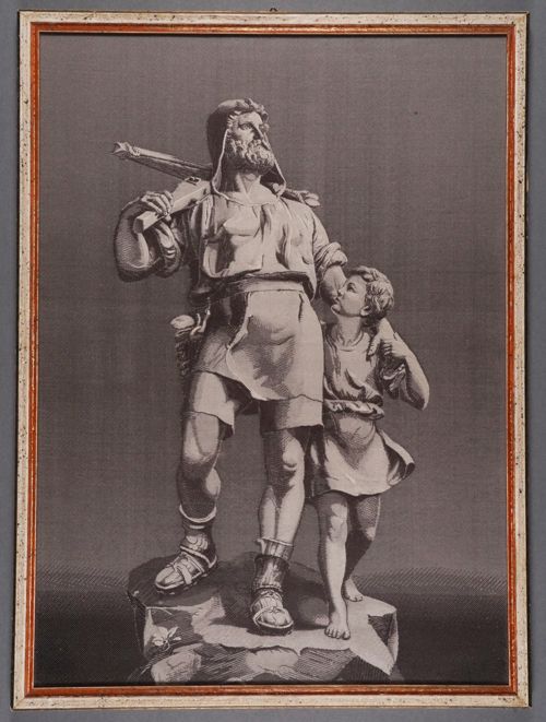 Seidenbild "Telldenkmal"
