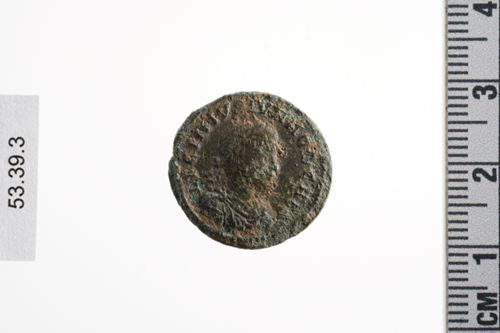 Münze, AE3, für Licinius II. Caesar