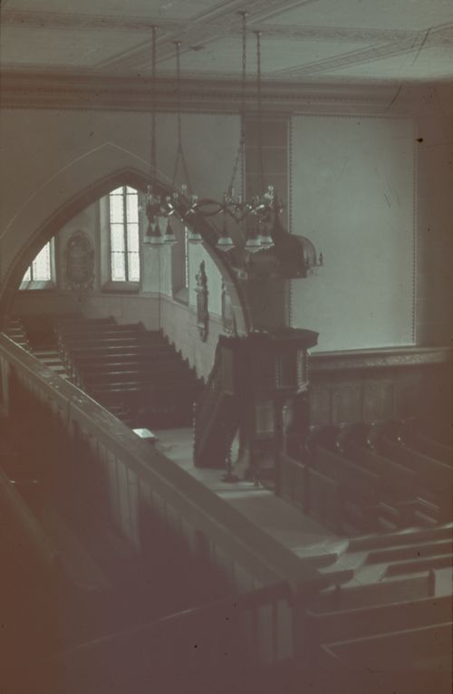 Fotografie, Liestal, Stadtkirche, Kanzel