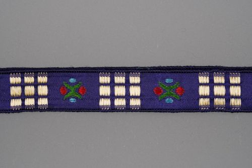 Seidenband, Dekorband