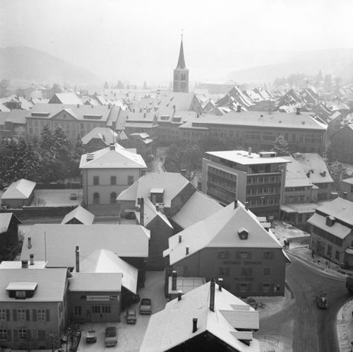 Fotografie, Liestal, Altstadt im Winter
