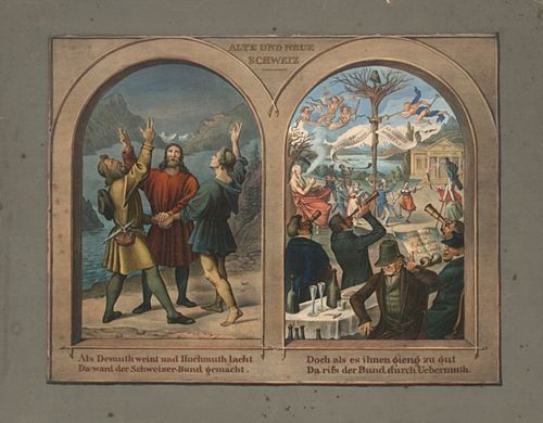 Kelterborn, Ludwig Adam - Malerei, Alte und neue Schweiz.