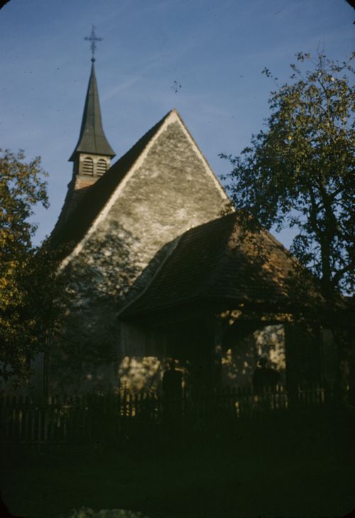 Fotografie, Kirche im Abendlicht