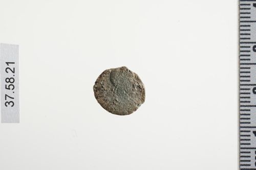 Münze, AE4, theodosisch