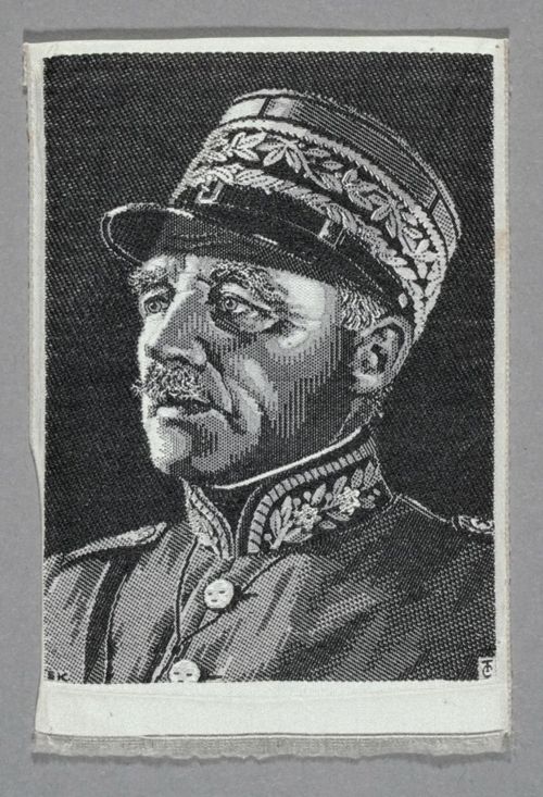 Seidenbild "General Guisan"