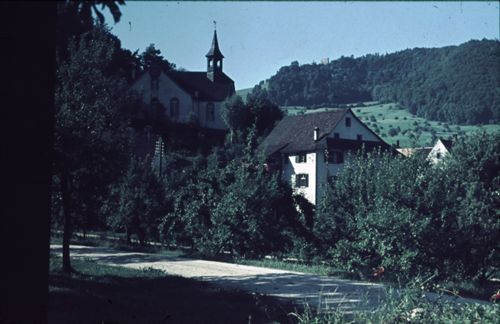 Fotografie, Buus, Blick auf Kirche