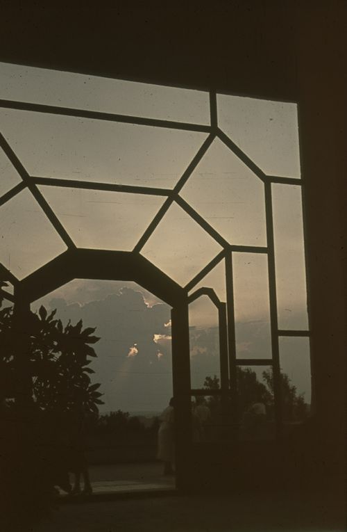 Fotografie, Dornach, Goetheanum, Terrassentüre