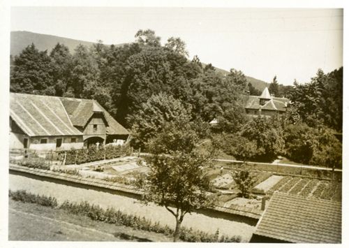 Fotografie, Sissach, Schloss Ebenrain, Hofgarten