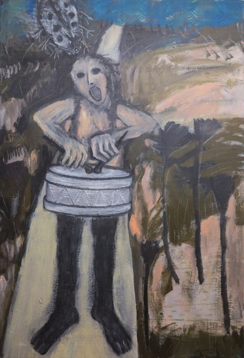Barcelo, Annette - Malerei, Aus der Serie: Glücksbilder