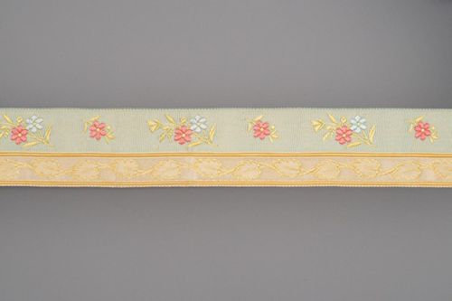 Seidenband, Dekorband