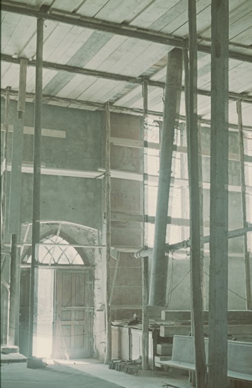 Fotografie, Liestal, Stadtkirche, Innenrenovation