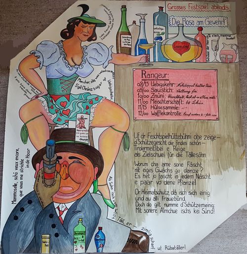 Fasnachtshelge "Die Rosa am Gewehr"