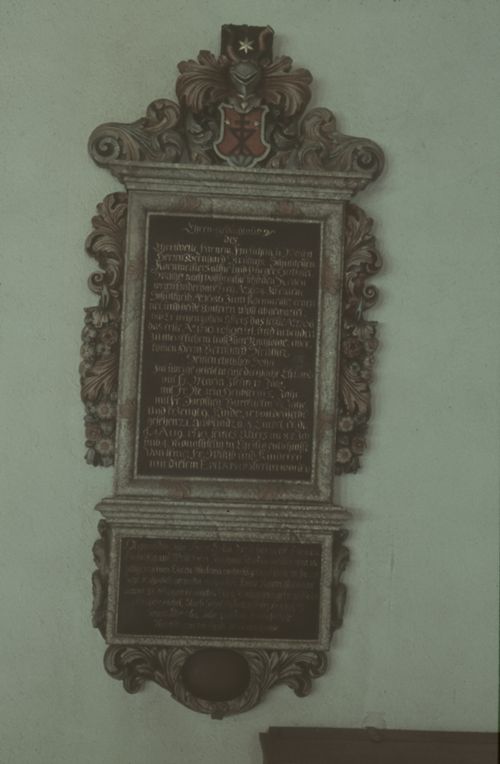 Fotografie, Liestal, Stadtkirche, Epitaph Strübin