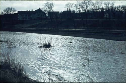 Fotografie, Augst, Abendstimmung an der Ergolzmündung