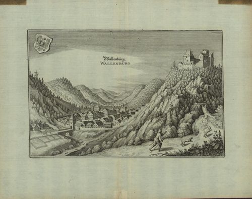 Merian, Matthäus - Druckgrafik, Wallenburg.