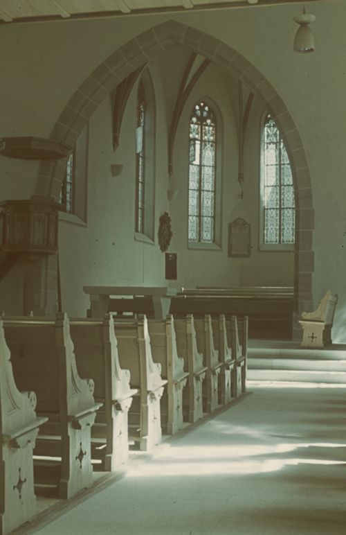 Fotografie, Liestal, Stadtkirche, Chor
