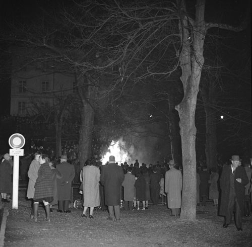 Fotografie, Liestal, Fasnacht, End-Feuer Allee