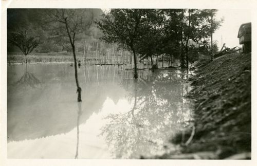 Fotografie, Hochwasserkatastrophe im Oberbaselbiet, 22.06.1926