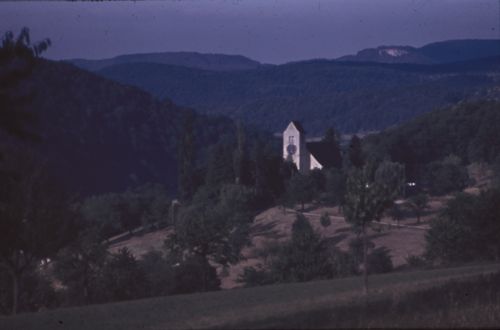 Fotografie, Ziefen, Landschaft mit Kirche