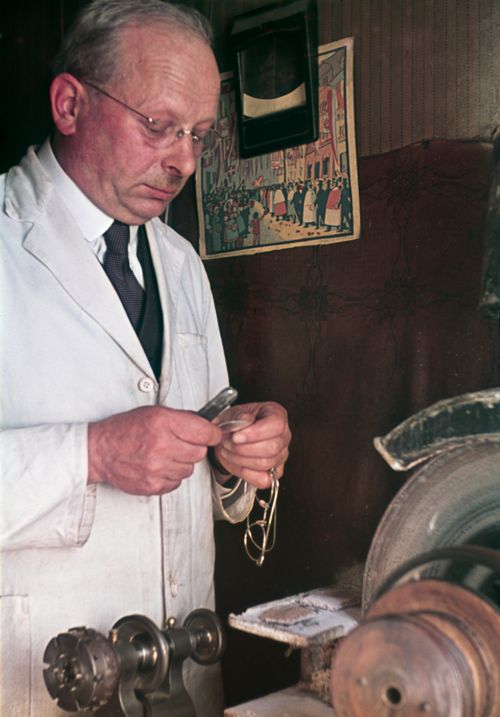 Fotografie, Berufsbild Optiker